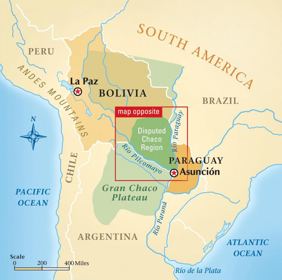 Kartta rio Paraguay