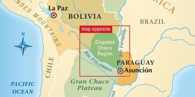 Kartta rio Paraguay